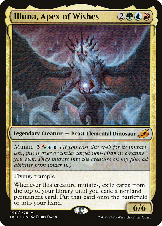 Illuna, Apex of Wishes (IKO-190) (Foil)