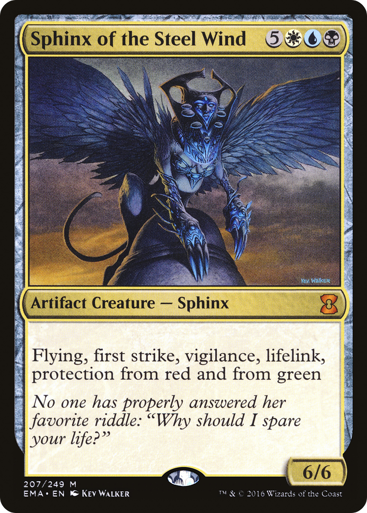 Sphinx of the Steel Wind (EMA-207) (Foil)