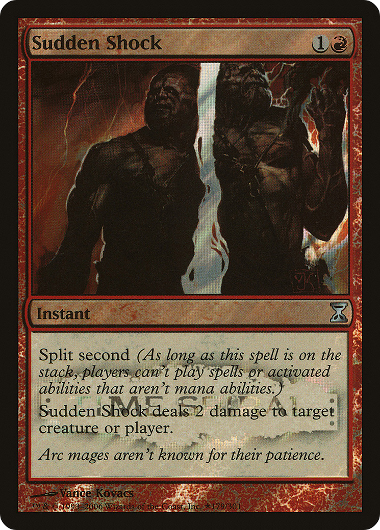 Sudden Shock (LARP-179★) (Foil)