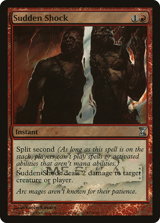 Sudden Shock (LARP-179★) (Foil)