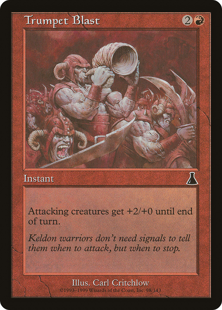 Trumpet Blast (UDS-098) (Foil)