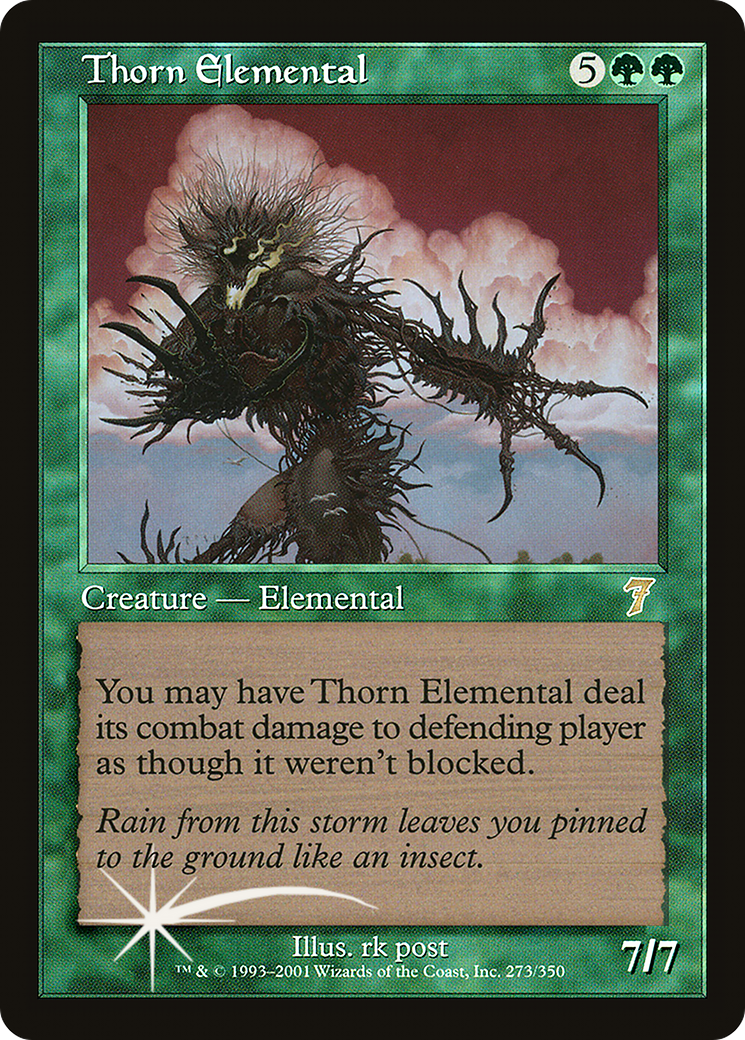 Thorn Elemental (7ED-273★) (Foil)