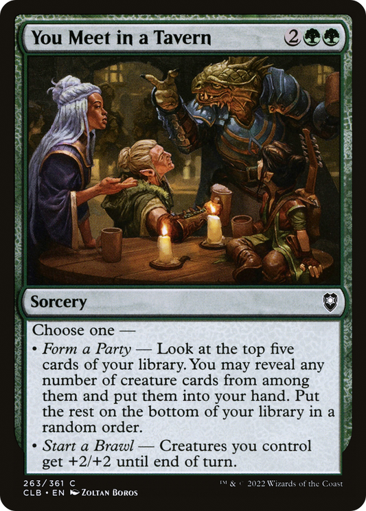 You Meet in a Tavern (CLB-263)