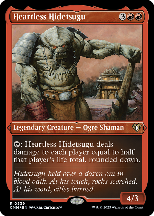 Heartless Hidetsugu (CMM-539) (Etched Foil)