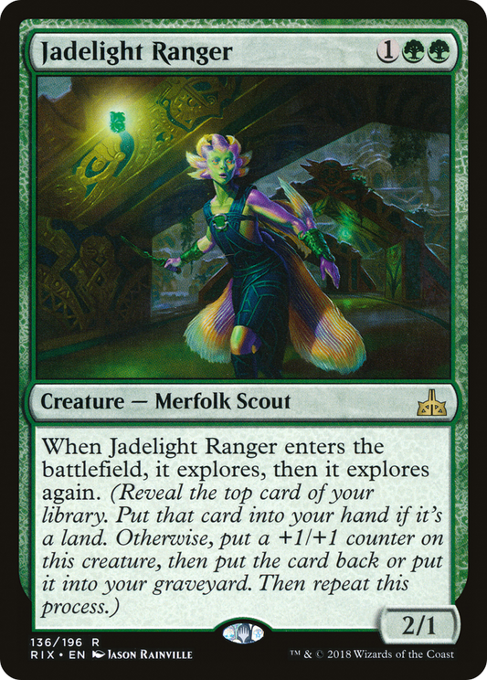 Jadelight Ranger (RIX-136) (Foil)