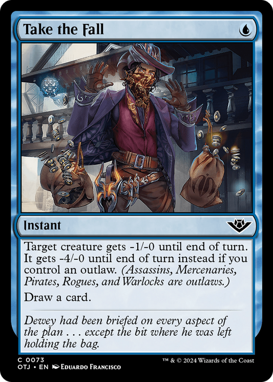 Take the Fall (OTJ-073) (Foil)