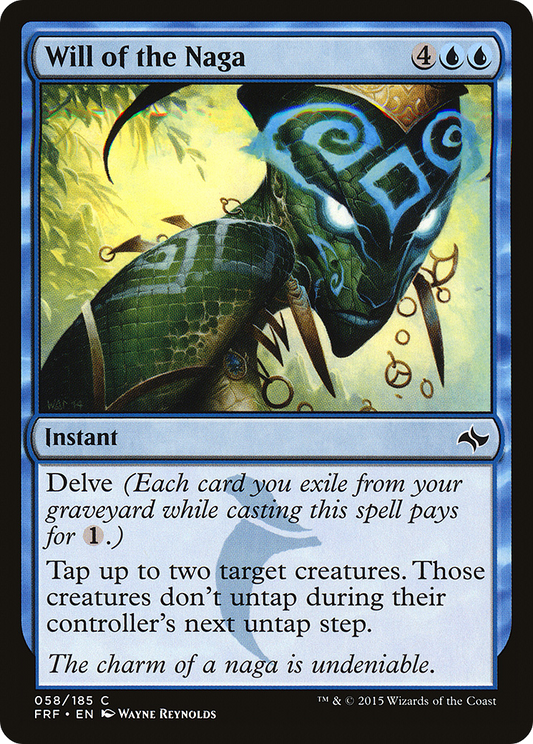 Will of the Naga (FRF-058) (Foil)