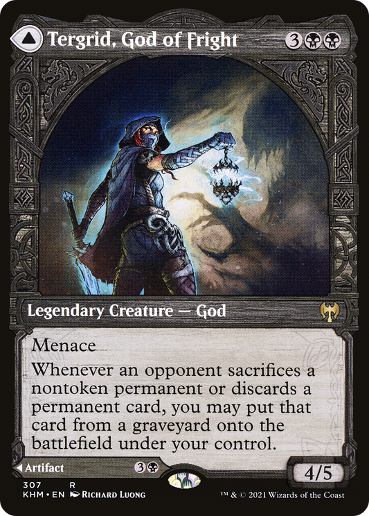 Tergrid, God of Fright // Tergrid's Lantern (KHM-307) (Showcase) (Foil)