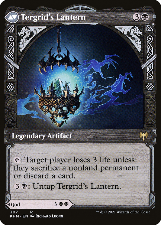 Tergrid, God of Fright // Tergrid's Lantern (KHM-307) (Showcase) (Foil)