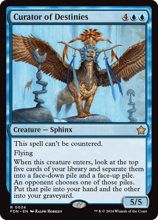 Curator of Destinies (FDN-034) (Foil)