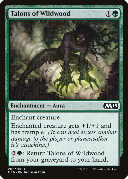 Talons of Wildwood (M19-202) (Foil)