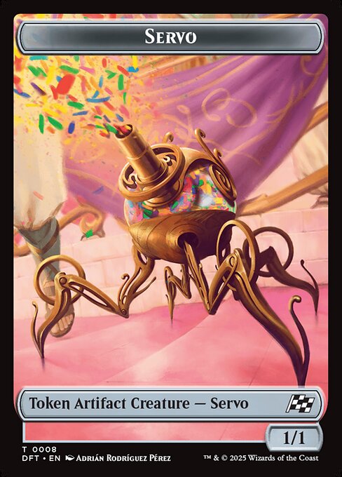 Beast (0010) // Servo Double-Sided Token (DRC-10 // 8)