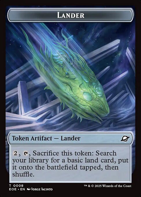 Beast (0006) // Lander Double-Sided Token (EOC-6 // 8)