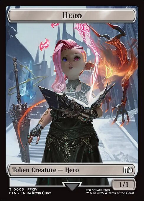 Bird // Hero (0005) Double Sided Token (FIC-4 // 5)