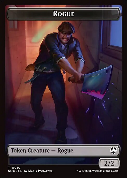 Spirit (0025) // Rogue Double-Sided Token (SOC-25 // 10)