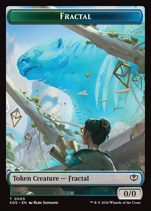 Boar // Fractal (0005) Double-Sided Token (SOC-15 // 5)