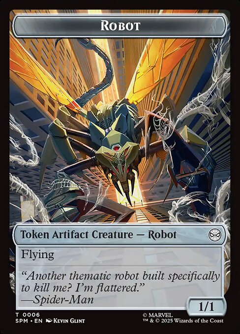 Food // Robot Double-Sided Token (SPM-5 // 6)
