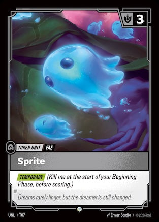 Sprite // Buff Token (UNL-T07 )