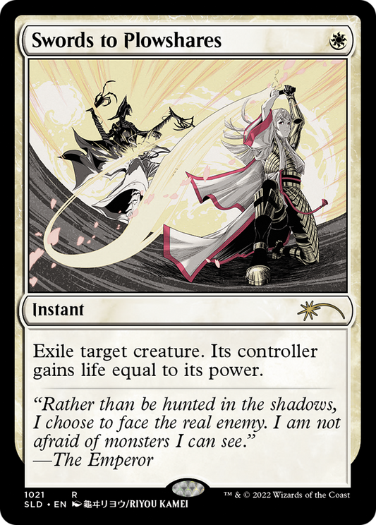 Swords to Plowshares (SLD-1021) (Foil)