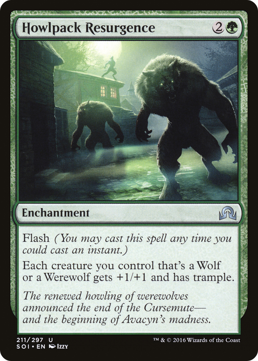 Howlpack Resurgence (SOI-211) (Foil)