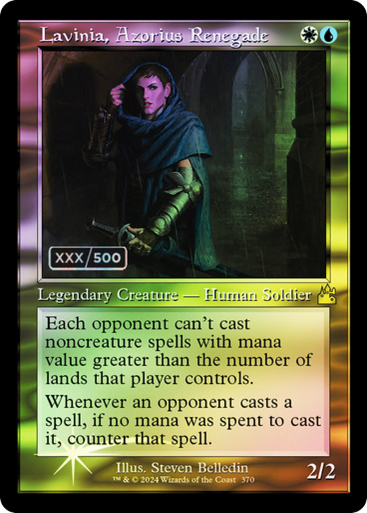 Lavinia, Azorius Renegade (RVR-370Z) (Foil) (Serialized)