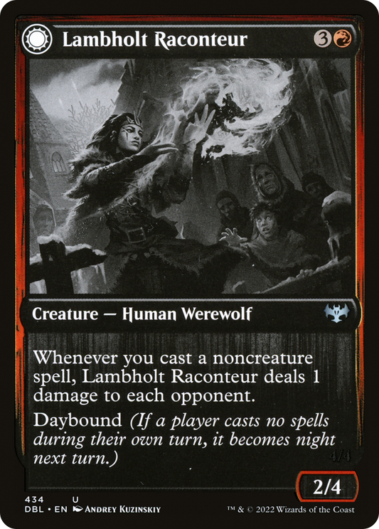Lambholt Raconteur // Lambholt Ravager (DBL-434) (Foil)