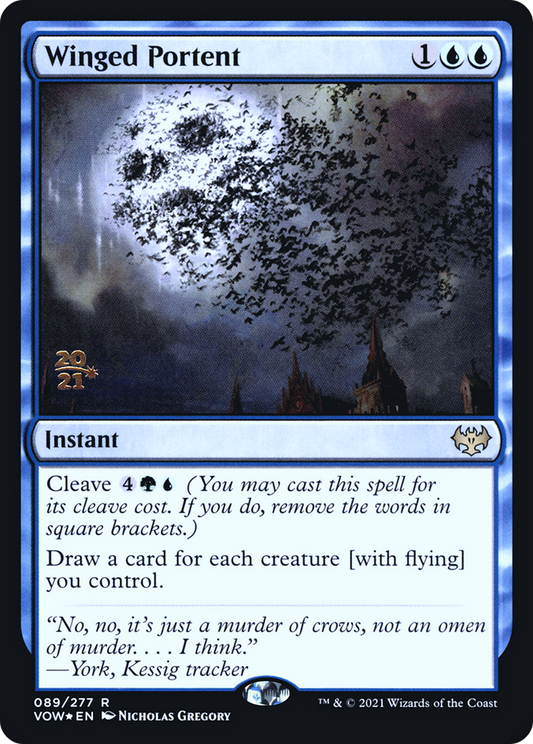 Winged Portent (PRE-89S) (Foil)