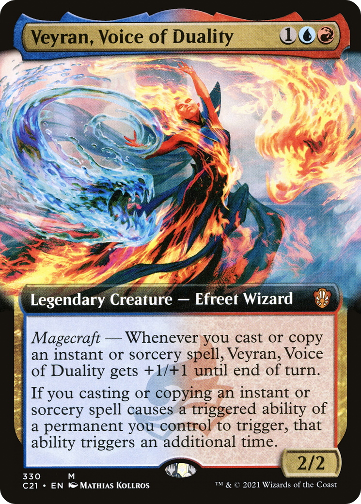 Veyran, Voice of Duality (C21-330) (Extended Art)