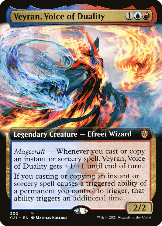 Veyran, Voice of Duality (C21-330) (Extended Art)