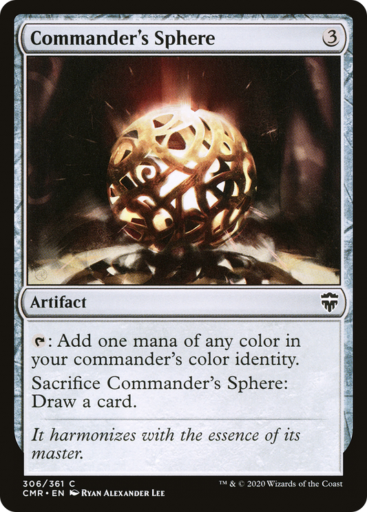 Commander's Sphere (CMR-306) (Foil)