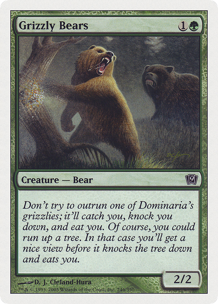 Grizzly Bears (9ED-246)