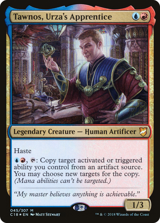 Tawnos, Urza's Apprentice (C18-045) (Foil)