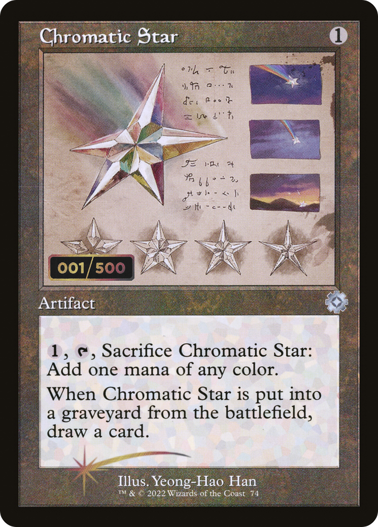 Chromatic Star (BRR-74Z) (Foil) (Serialized)