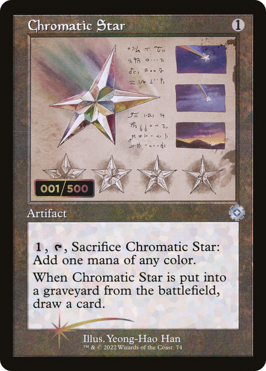 Chromatic Star (BRR-74Z) (Foil) (Serialized)