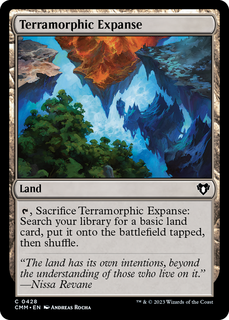 Terramorphic Expanse (CMM-428) (Foil)