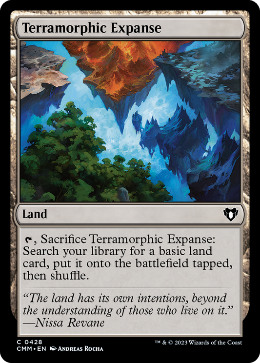 Terramorphic Expanse (CMM-428) (Foil)
