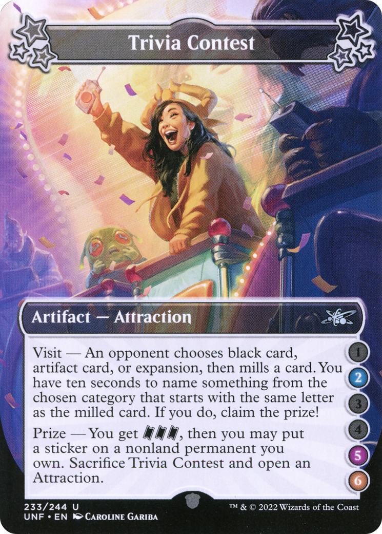 Trivia Contest (UNF-233C) (Foil)