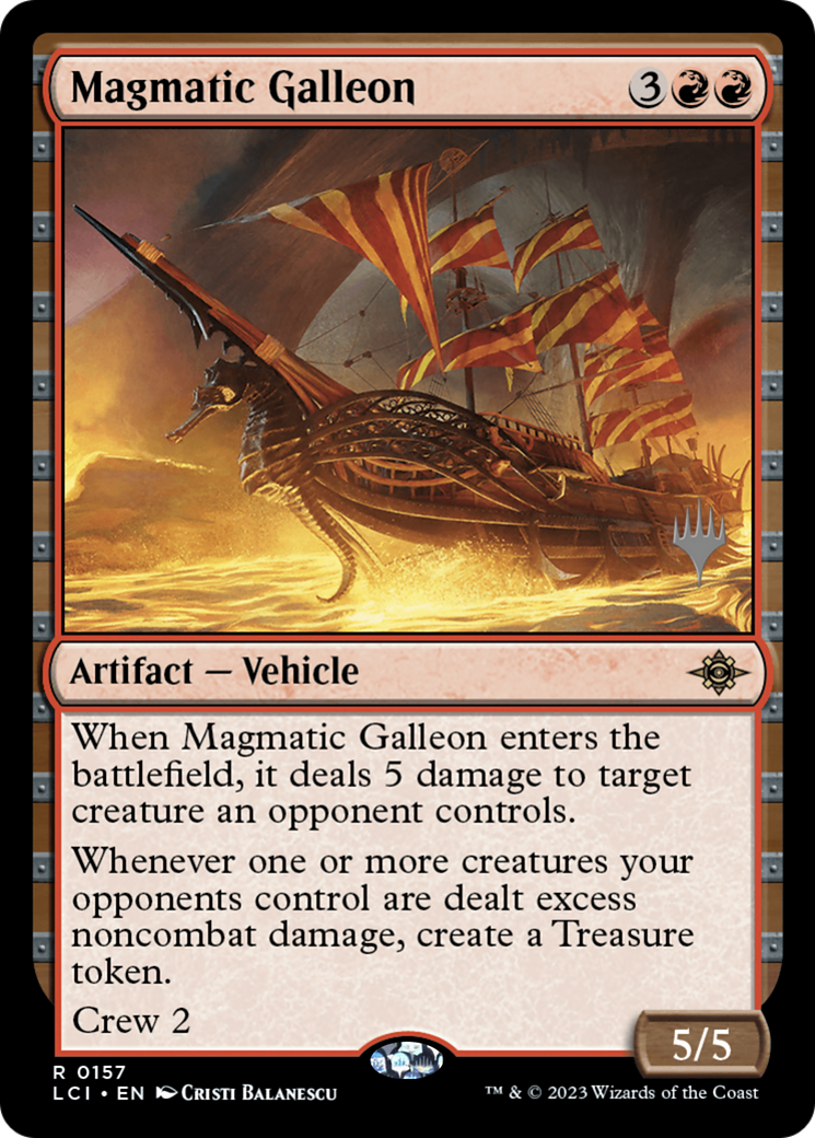 Magmatic Galleon (PPLCI-157P) (Foil)