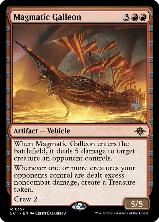 Magmatic Galleon (PPLCI-157P) (Foil)