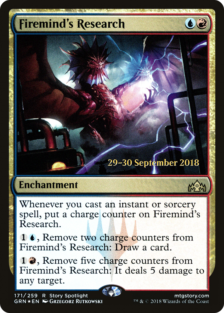 Firemind's Research (PRE-171S) (Foil)