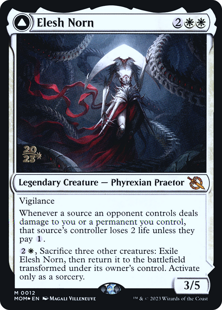 Elesh Norn // The Argent Etchings (PRE-12S) (Foil)