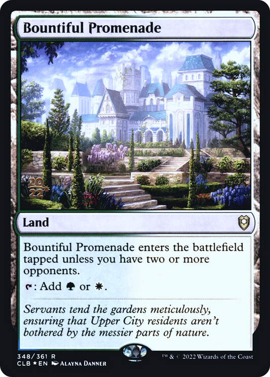 Bountiful Promenade (PRE-348S) (Foil)