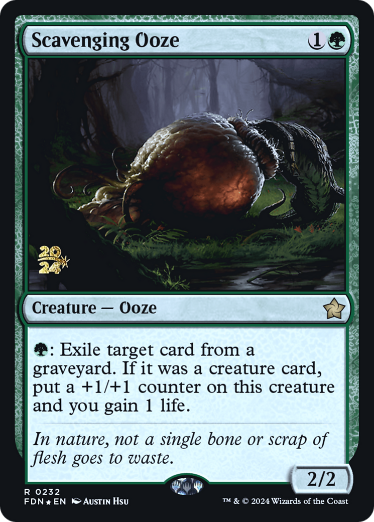 Scavenging Ooze (PRE-232S) (Foil)