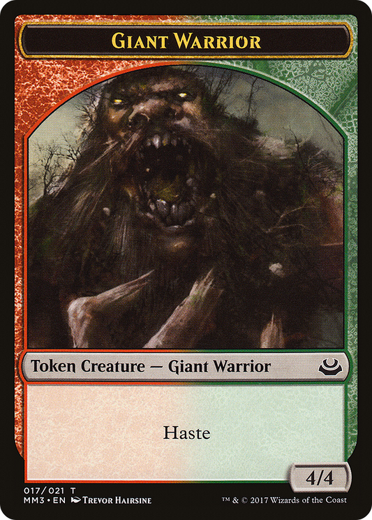 Giant Warrior Token (MM3-017)