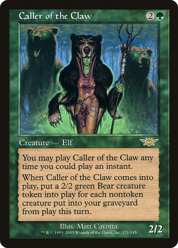 Caller of the Claw (LGN-121)
