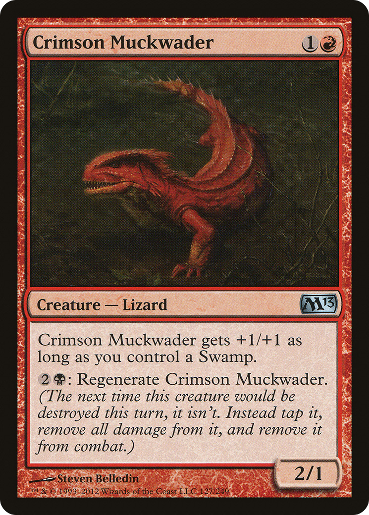Crimson Muckwader (M13-127) (Foil)