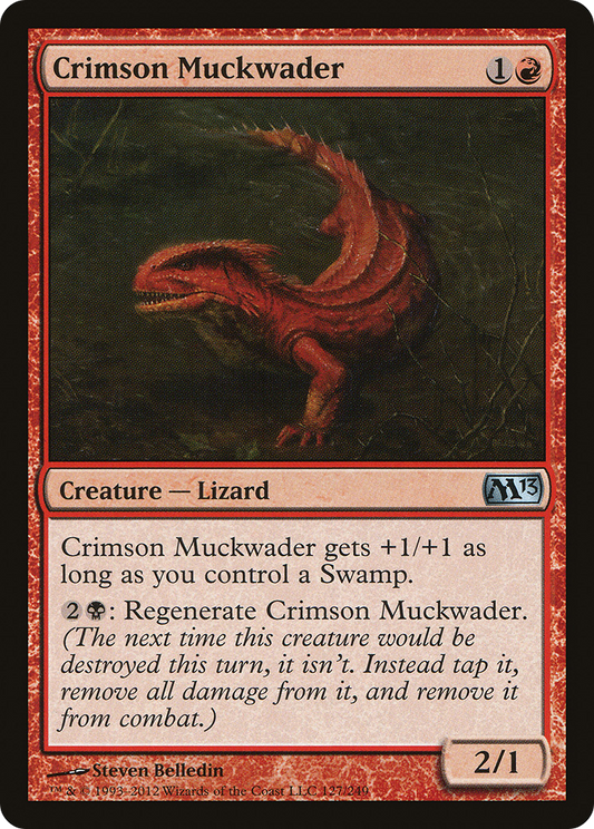 Crimson Muckwader (M13-127) (Foil)