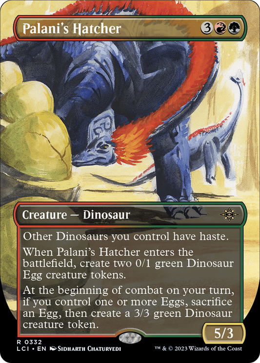 Palani's Hatcher (LCI-332) (Borderless) (Foil)
