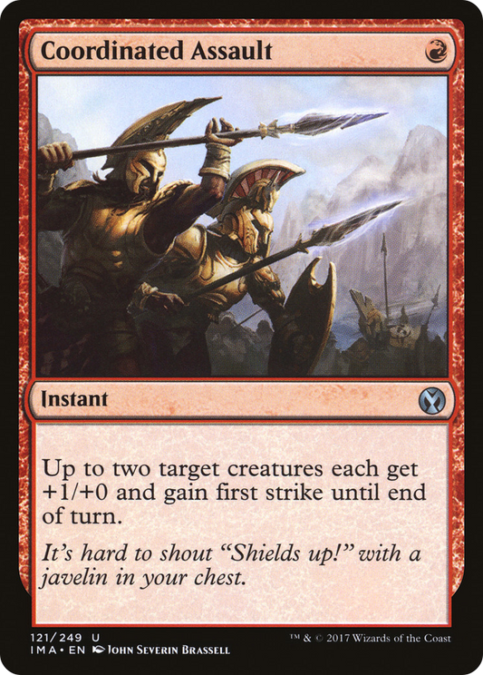 Coordinated Assault (IMA-121) (Foil)