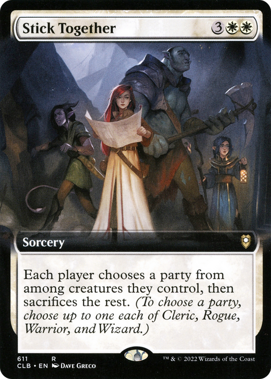 Stick Together (CLB-611) (Extended Art) (Foil)